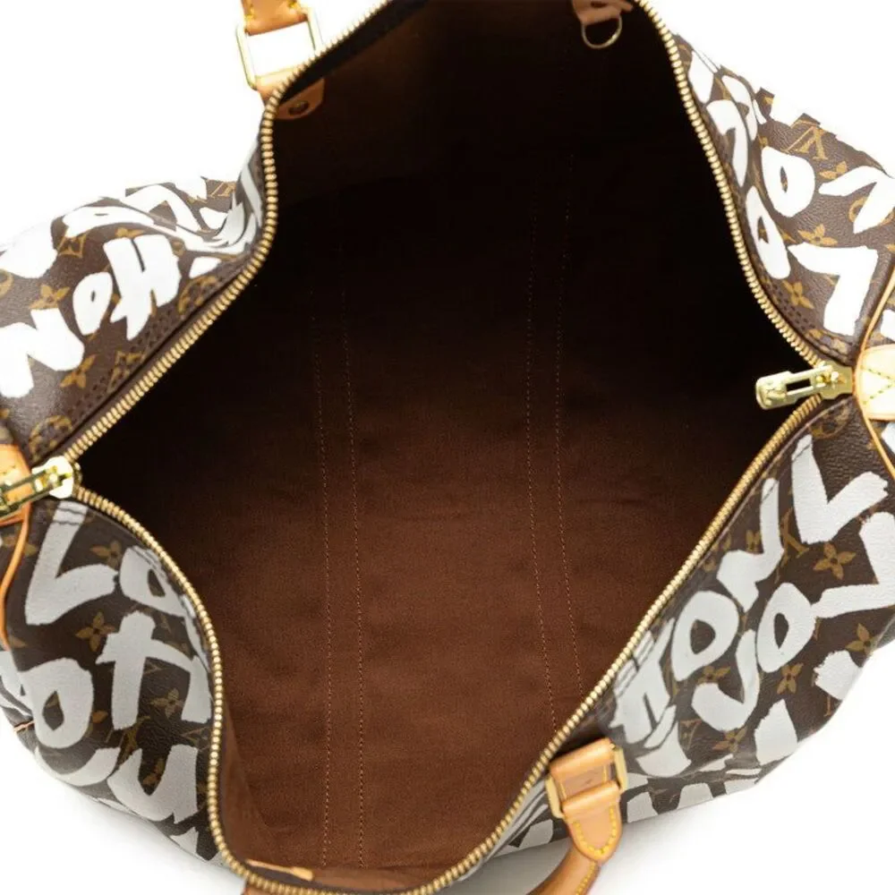 Louis Vuitton Monogram Graffiti Keepall 50